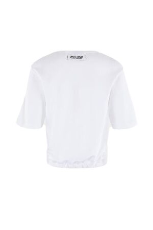Moscow Moscow 52-04-cutlure T-shirt Korte mouw 300-1 white solid