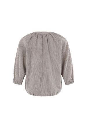 Moscow Moscow 85-05-kathy Blouse 101-3 off black stripe