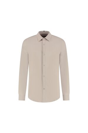 Malelions Malelions stretch shirt mma20026005 Overhemd 50014 light taupe