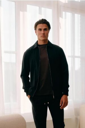 Malelions Malelions technical zip jacket mma20026019 Jackets 49001 black