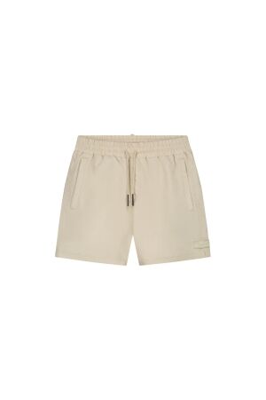 Malelions Malelions malelions nylon swim shorts mmb30026025 Zwembroek 50014 light taupe