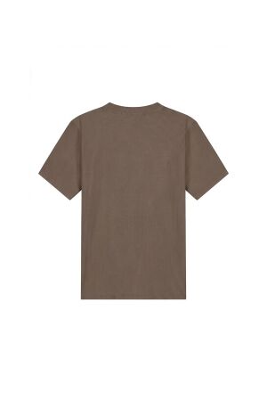 Malelions Malelions ribbed t-shirt mmb30026027 Print T-shirts 50001 brown