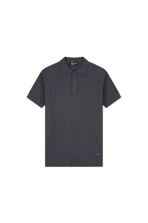 Malelions Malelions boucl? polo mmb30026035 Poloshirts 41009 antra grey