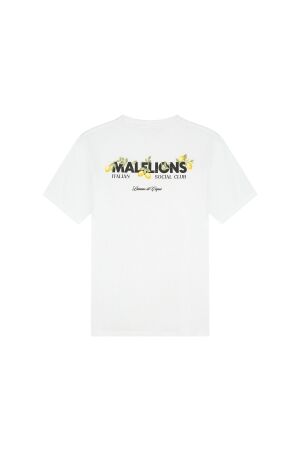 Malelions Malelions limone di capri t-shirt mmc30026031 Print T-shirts 40001 white