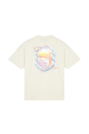 Malelions Malelions daydream t-shirt mmc30026042 Print T-shirts 40002 off-white