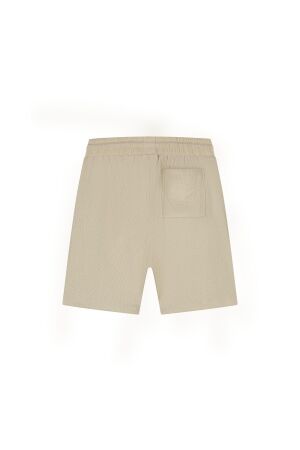 Malelions Malelions emblem seersucker shorts mmc30026061 Korte broeken 50014 light taupe