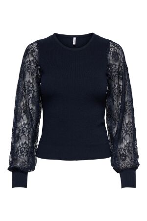 Only Only onlperry life ls mix o-neck knt Trui night sky