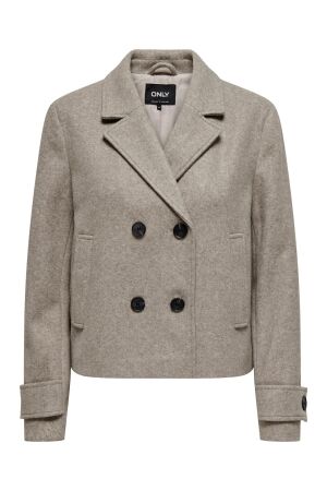 Only Only onlfreja life short db jacket otw noos Jackets mocha meringue