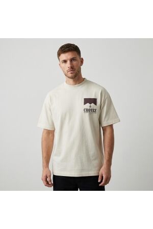 Croyez Homme Croyez Homme maison fumes t-shirt cra20026015 Print T-shirts 40002 off-white