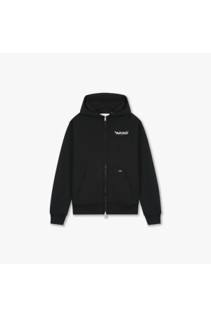 Croyez Homme Croyez Homme talk and play zip hoodie crb20026001 Hoodies 49001 black