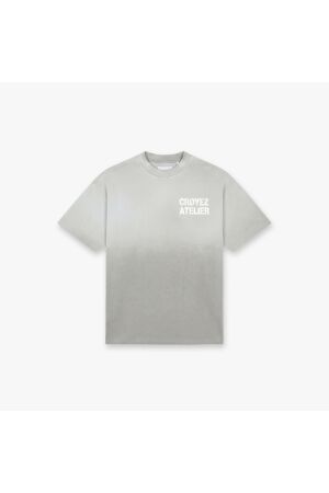 Croyez Homme Croyez Homme sprayed atelier t-shirt crb30026011 Print T-shirts 41002 light grey 41002 Light Grey
