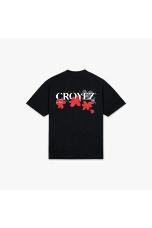Croyez Homme Croyez Homme botanique t-shirt crb30026057 Print T-shirts 45005 black/red