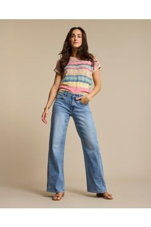 Red Button Red Button claudette slanted seam srb4907 Regular fit lightblue-l33