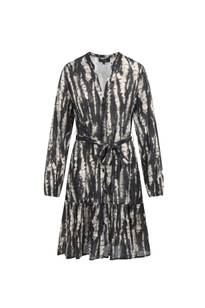 Elvira Casuals Elvira Casuals dress loes e5 25-007 Jurk 1035 winter tie dye