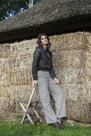 Elvira Casuals Elvira Casuals trouser maud e5 25-012 Broek 1036 checked green