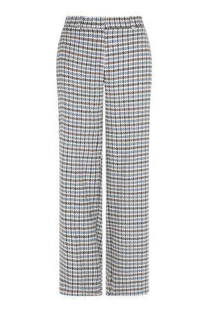 Elvira Casuals Elvira Casuals trouser maud e5 25-012 Broek 1037 checked blue