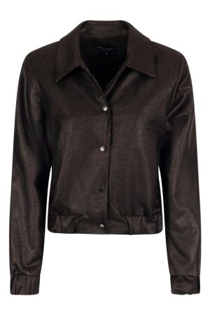 Elvira Casuals Elvira Casuals bomber hatty e5 25-046 Jackets 1001 bronzed