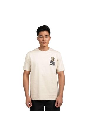 Wrong Friends Wrong Friends maupin t-shirt wf1071 Print T-shirts beige