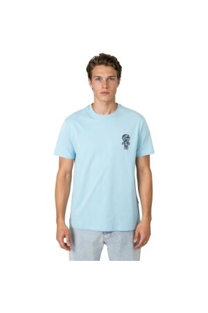 Wrong Friends Wrong Friends cabri t-shirt wf1221 Print T-shirts light blue