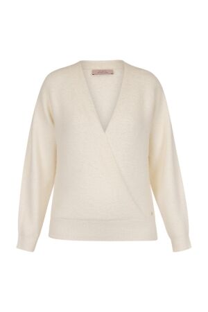 Studio Anneloes Studio Anneloes nuri wrap pullover 13400 Trui 1700 ecru