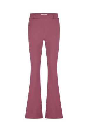 Studio Anneloes Studio Anneloes flair bonded trousers 13350 Flared 4500 vintage berry
