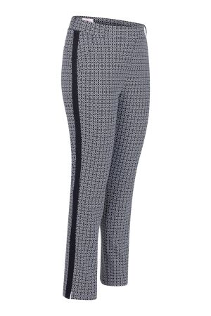 Studio Anneloes Studio Anneloes anne bonded circle trousers 13422 Broek 9014 black/kit