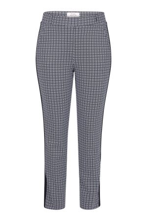 Studio Anneloes Studio Anneloes anne bonded circle trousers 13422 Broek 9014 black/kit