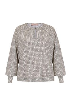 Studio Anneloes Studio Anneloes charleze circle blouse 13423 Blouse 1490 kit/black