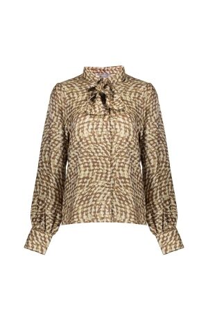 Geisha Geisha blouse 53903-20 Blouse 775 brown/sand