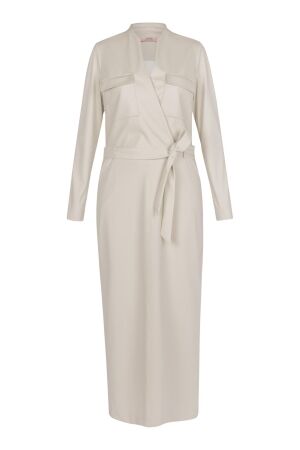 Studio Anneloes Studio Anneloes jitte faux leather dress 13455 Jurk 1400 kit