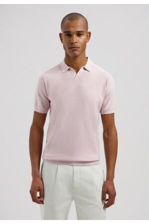 DSTREZZED DSTREZZED mercury short sleeve polo 420026 Poloshirts 462 violet ice