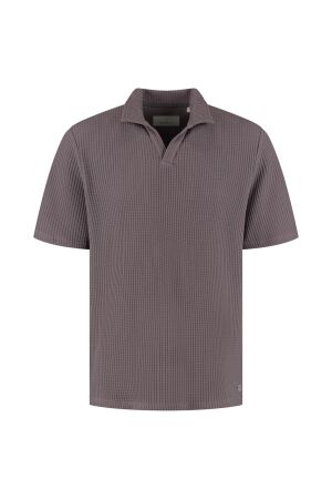 DSTREZZED DSTREZZED mayson polo 240206 Poloshirts 463 purple grey