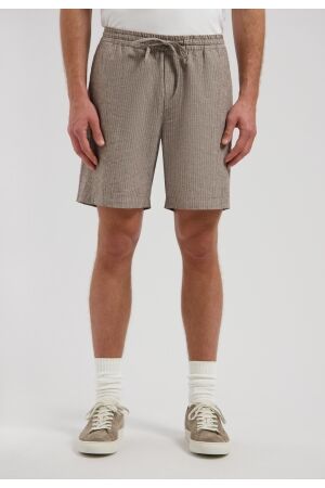 DSTREZZED DSTREZZED logan pinstripe short 515600 Korte broeken 216 grey brown
