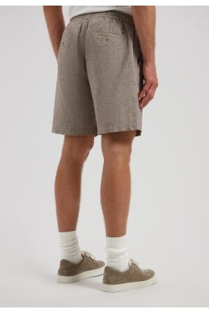 DSTREZZED DSTREZZED logan pinstripe short 515600 Korte broeken 216 grey brown