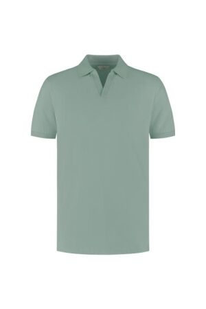 DSTREZZED DSTREZZED bowie v-neck polo 240022 Poloshirts 565 green bay