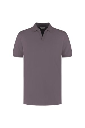 DSTREZZED DSTREZZED bowie v-neck polo 240022 Poloshirts 463 purple grey