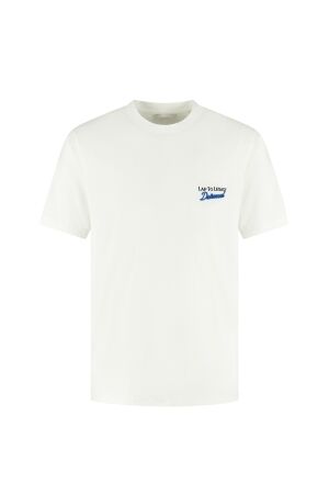 DSTREZZED DSTREZZED nickolas tee 203054-ss26 Print T-shirts 107 silver birch