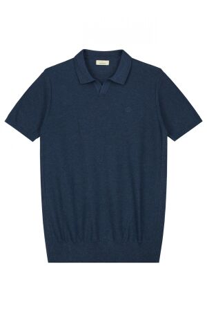 DSTREZZED DSTREZZED mercury short sleeve polo 420026-nos Poloshirts 649s dk. navy