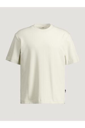 Chasin Chasin reco Print T-shirts e1003-silver birch E11 - OFF WHITE