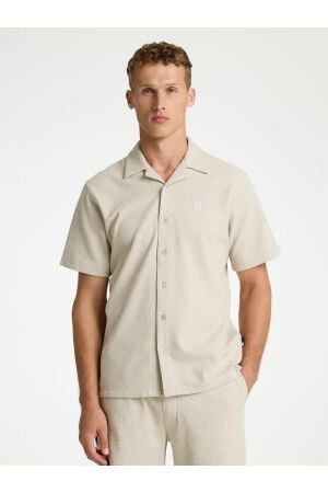 Chasin Chasin doby structure Print T-shirts e2001-silver lining