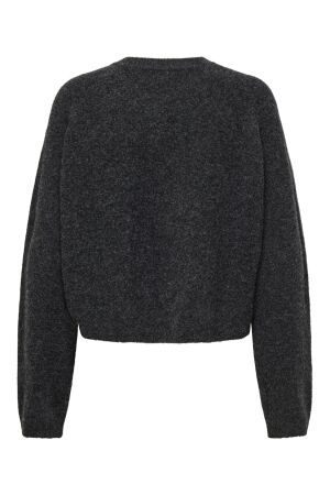Only Only onlpiemonte l/s cardigan knt noos Vest dark grey melange