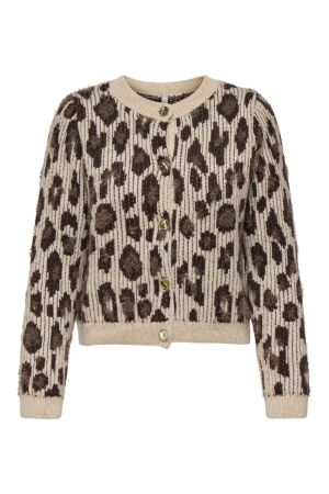 Only Only onlsybille ls jq button cardigan cs knt Vest irish cream