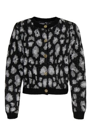 Only Only onlsybille ls jq button cardigan cs knt Vest black