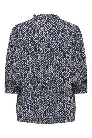 Only Only onlraya 3/4 shirt wvn noos Blouse night sky adena graphic