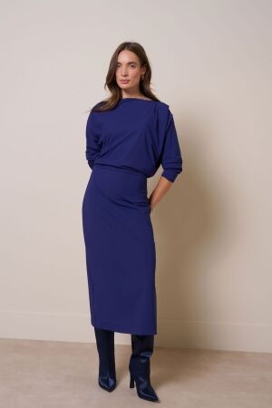 Studio Anneloes Studio Anneloes ineke ls dress 13405 Jurk 6502 ink blue