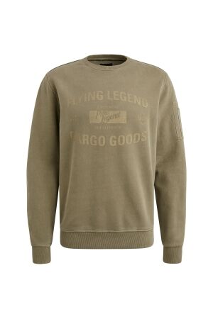 PME Legend PME Legend peach fleece gd psw2510473 Sweater 6389 dusky green