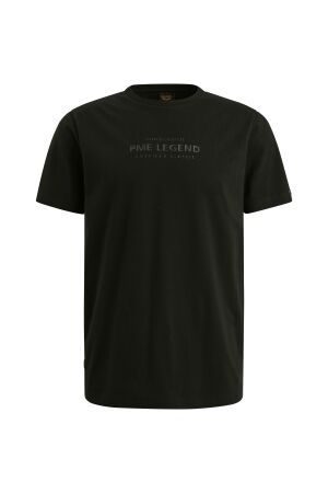 PME Legend PME Legend cotton elastan jersey ptss2510584 Print T-shirts 999 black