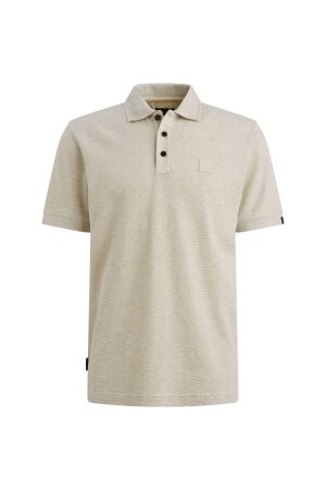 PME Legend PME Legend popcorn jersey ppss2602856 Poloshirts 7013 bone white