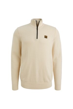 PME Legend PME Legend cotton mouline (organic) pkw2510301 Trui 7013 bone white