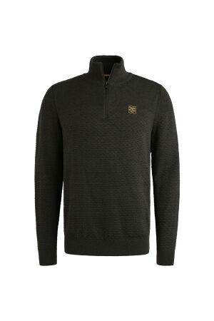 PME Legend PME Legend cotton mouline (organic) pkw2510301 Trui 999 black